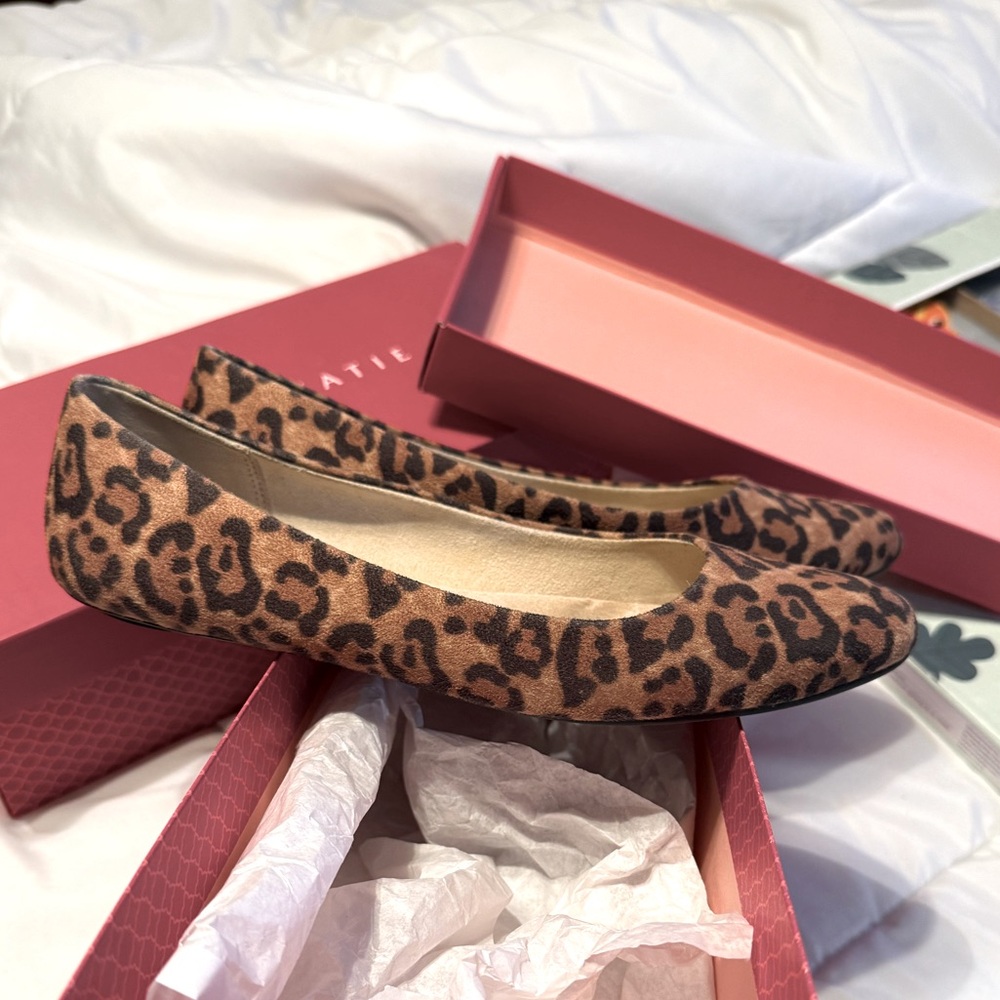 Leopard Print Flats
